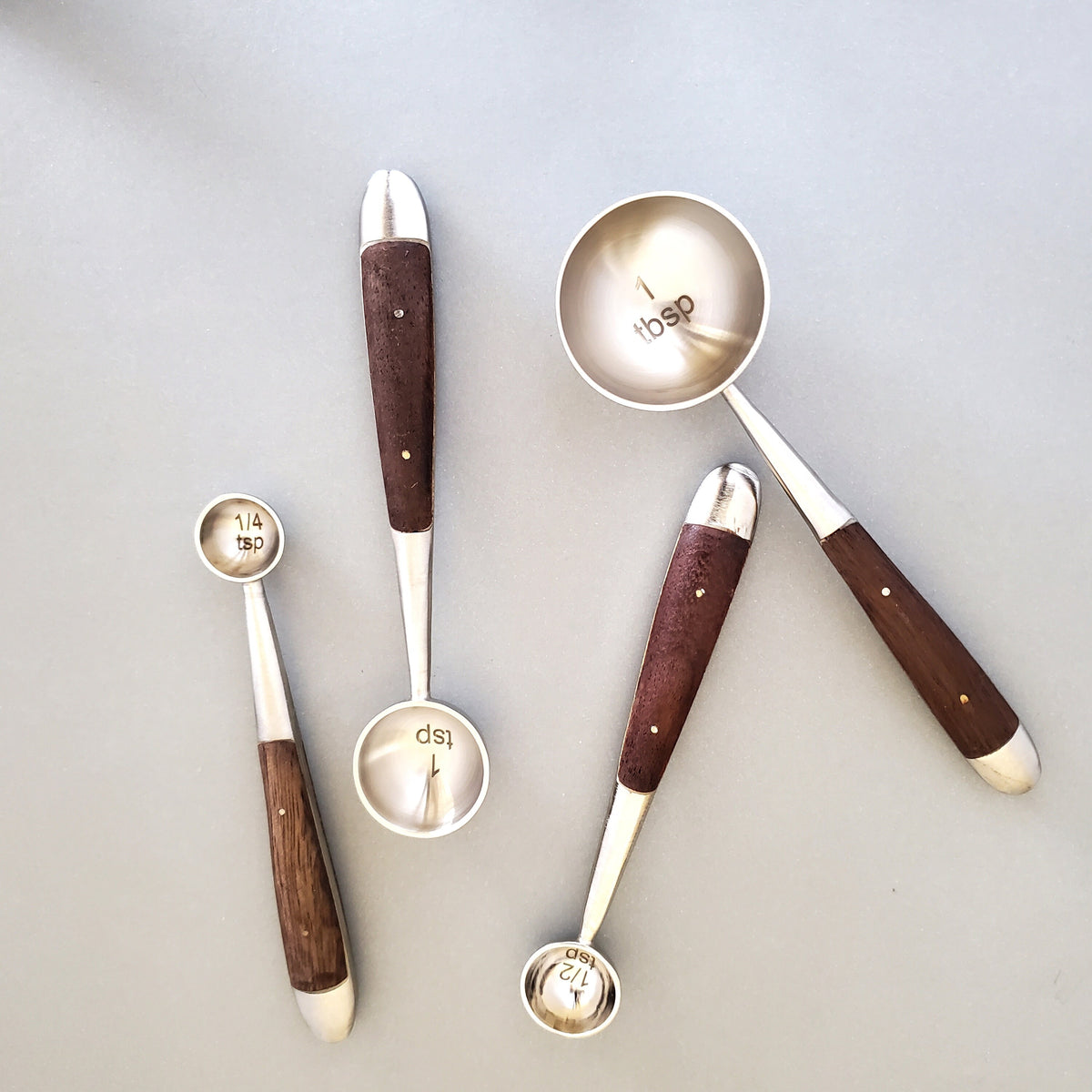 Measuring Spoonswooden Measuring Spoonswood Measuring Spoons  Kitchenwarekitchen Utensilsmeasuring Spoon Set Baking 