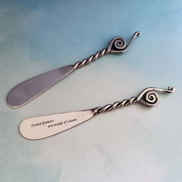 Personalized Spreaders - Custom Butter Knife - Wedding Favors